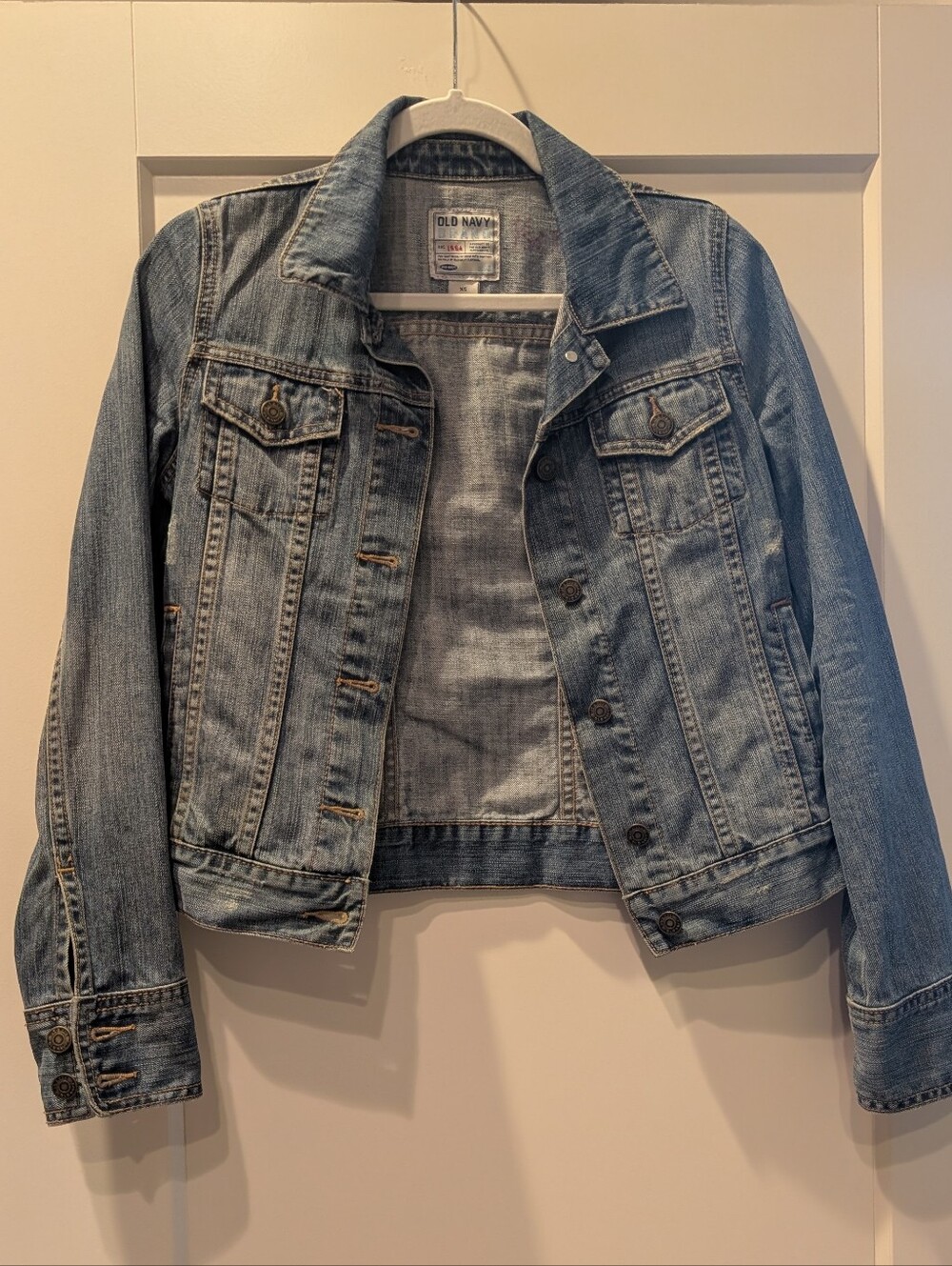 Old Navy Faded Jean Jacket XS